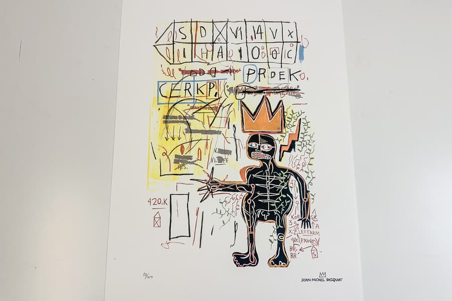Lithografie nach Jean Michel Basquiat, limitiert